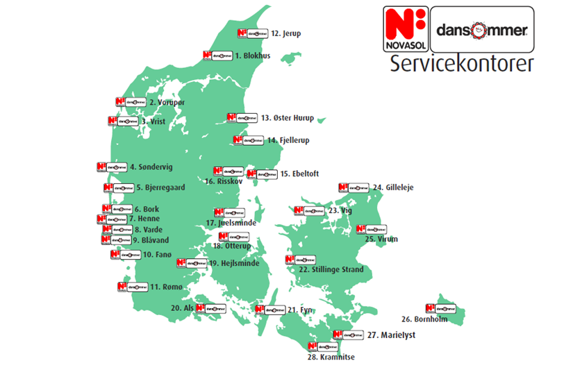 Klikk for å åpne oversikt over servicekontorer