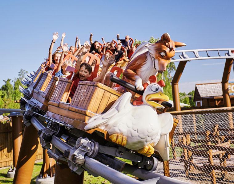 Besøk Djurs Sommerland fra feriehuset i Fuglslev