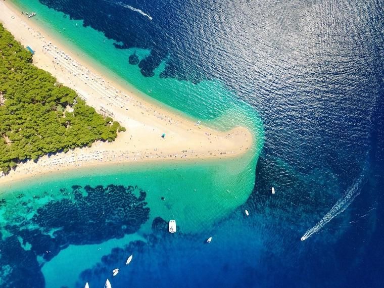 Ferie nær stranden Zlatni Rat