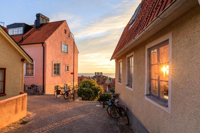 Lei feriehus i Visby, Gotland
