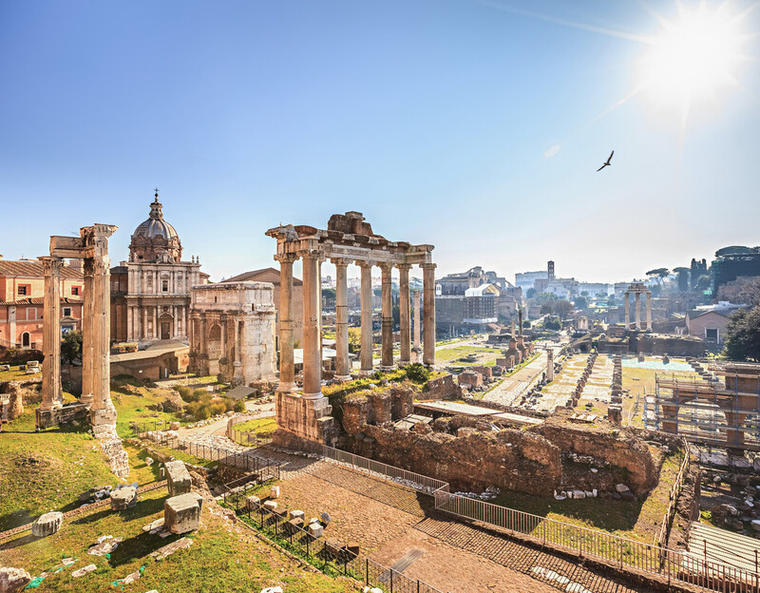 Roma er spekket med historie, arkitektur og kunst