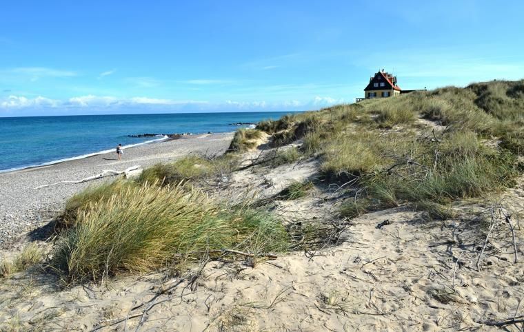 Sommerhus ved havet på Langeland-Tåsinge
