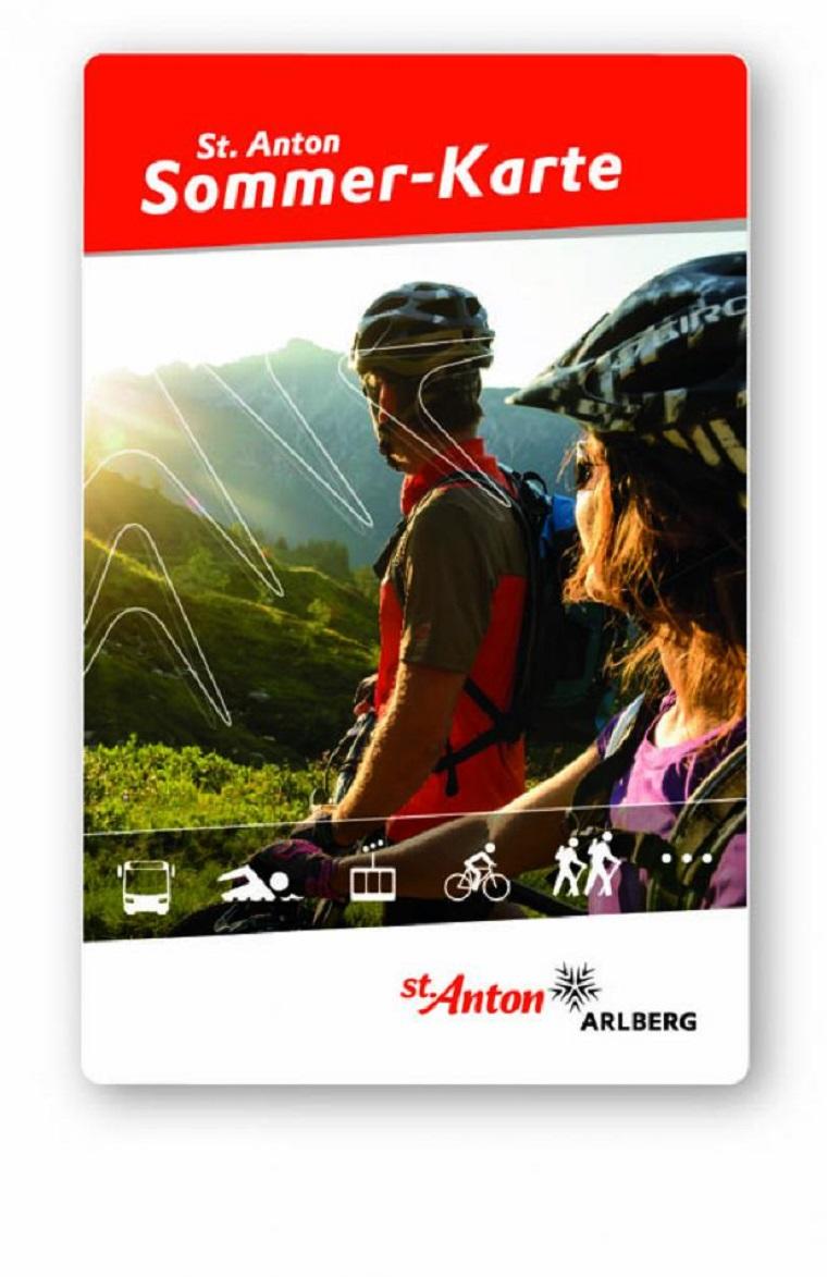 SOMMERKARTE ST. ANTON (Tirol)