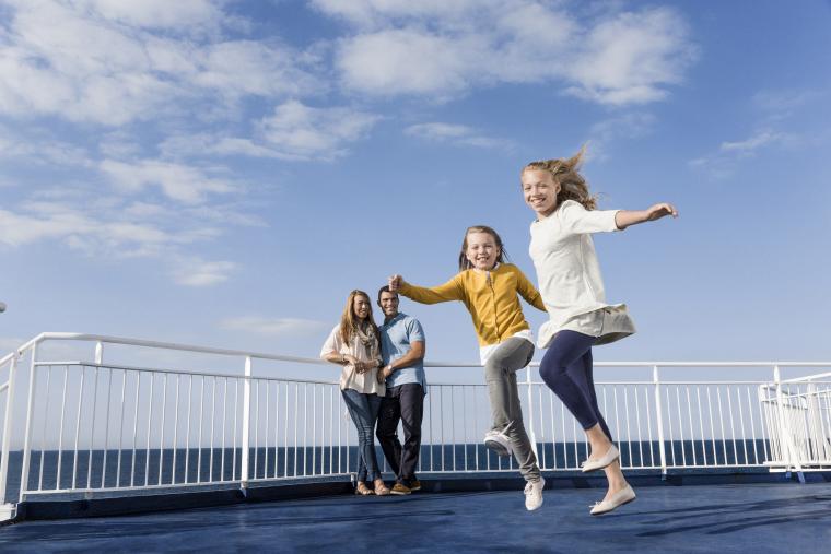 Lei feriehus og start ferien ombord DFDS