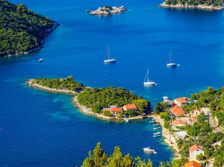 Feriehus på Mljet