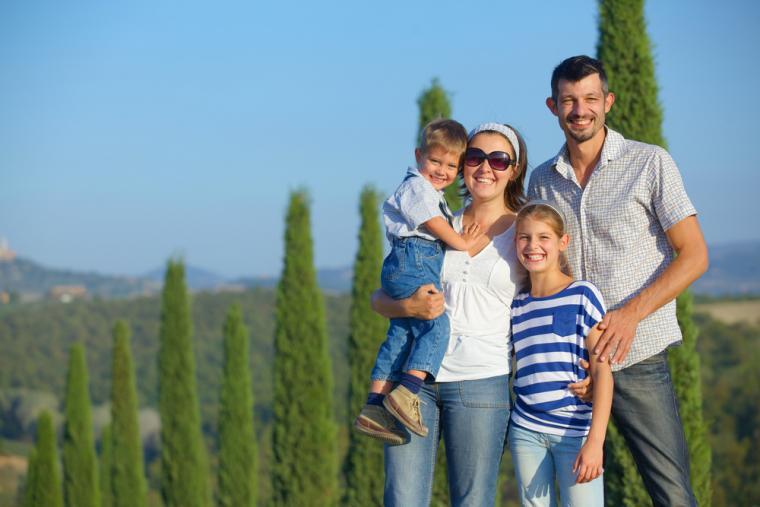 Familieferie i Italia