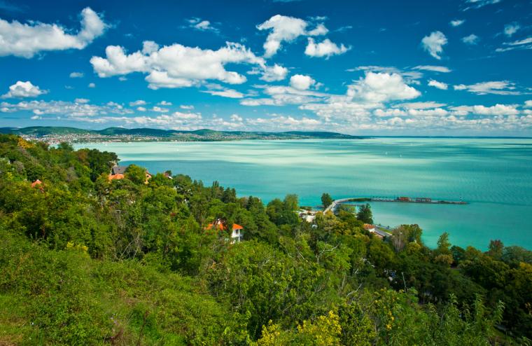Feriehus ved Balatonsjøen