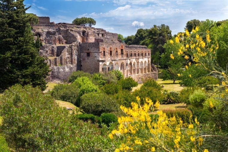 Besøk Pompei fra feriehuset i Campania
