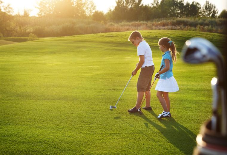 Golfferie med barn