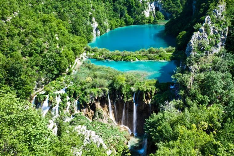 Besøk Plitvice nasjonalpark på ferie i Kroatia