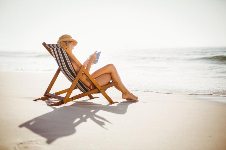 Nyt strandlivet i Vestjylland fra et feriehus