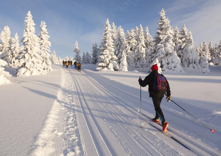 Vinterferie på Sjusjøen
