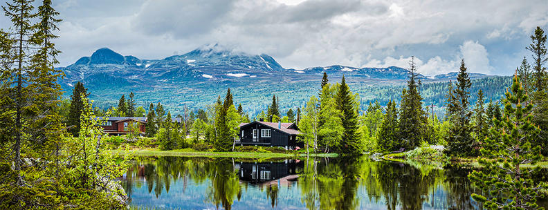 Utforsk feriehus i Norge